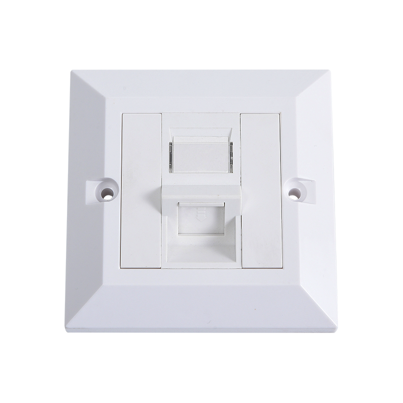 SMT-4306-86X-1X 원 포트 베벨 프레임 45 ° 영국 타입 페이스 플레이트