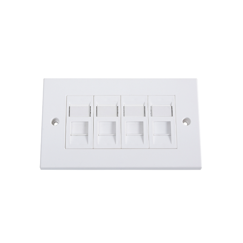 SMT-4306-140P-4P 2 갱 플랫 프레임 영국 유형 페이스 플레이트